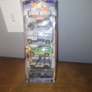 Matchbox Jurassic World Legacy Collection 5 Pack Set Island Explorers